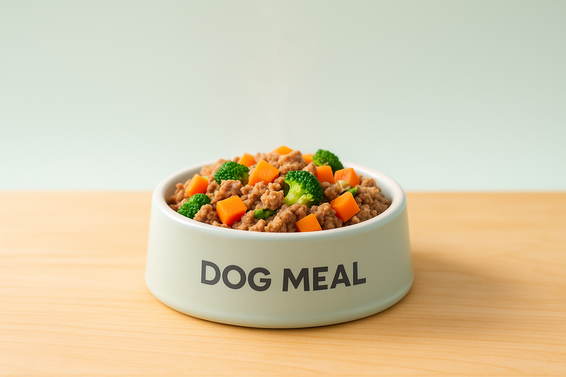 Stelle das Menü zusammen